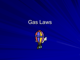 Gas Laws - Course