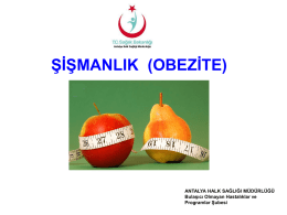Obezite - Antalya Halk Sağlığı Müdürlüğü