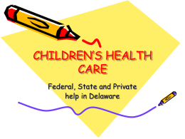 CHILDREN`S HEALTH CARE - American Inns of Court