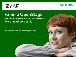 OpenStage 20 - Easy Services Solution.