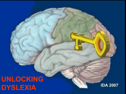 Picture of Dyslexia