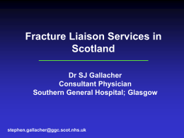 NHS Scotland FLS Presentation - September 2014