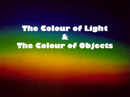 Colour Theory of Light