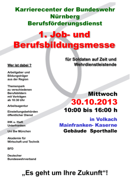 Plakat Job- und Bildungsmesse N&uuml;rnberg (BFD141) ( PPT , 189 kB)