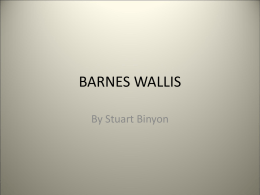 BARNES WALLIS