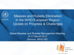 EURO - Measles & Rubella Initiative