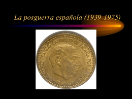 La posguerra española (1939-1975)