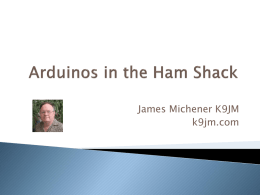 Arduinos in the Ham Shack