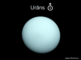 Presentation "Uranus – the coldest planet in Solar system"