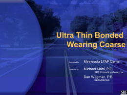 NovaChip® Ultra-Thin Bonded Wearing Course