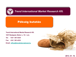 Trend International Market Research Kft.