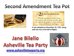 Tea Pot 2nd Amendment Presentation 97