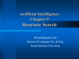 9. Heuristic Search