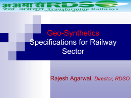 Specifications and scope for use of geo