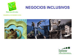 Presentac_1_..NI - Negocios Inclusivos