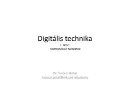 Digitális technika I