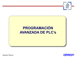 PROGRAMACION AVANZADA DE PLCs