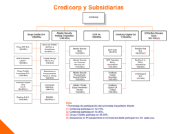 Credicorp y Subsidiarias