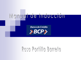 Manual BCP