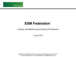 ESM Federation