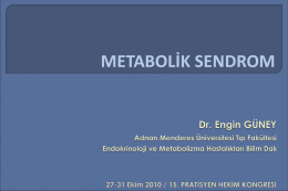 Metabolik sendrom