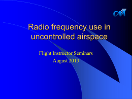 Flight Instructor Seminar 2011