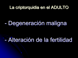 Diapositiva 1 - Cirugía/Urología Pediátricas