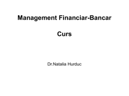 Curs Management Financiar