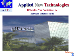 Pg Up/down - A2NT : Applied To The New Technologies SSII