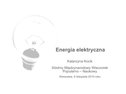 Energia elektryczna