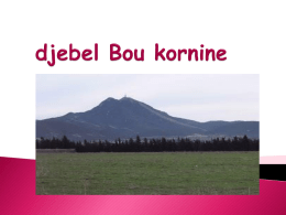 djebel Bou kornine - E