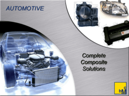 BMC Automotive Materials - Bulk Molding Compounds, Inc.