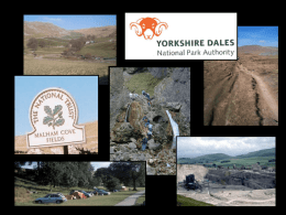 Land use Conflicts in the Yorkshire Dales
