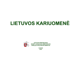 lietuvos kariuomenė - Krašto apsaugos ministerija