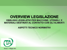 1-PACK CO CORSO overview legislazione