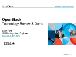OpenStackTechReview+Demo_v6