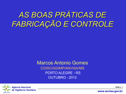 Palestra com Marcos Antônio Gomes