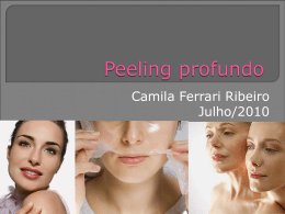 Peelings profundos - Dermatologia HUEC