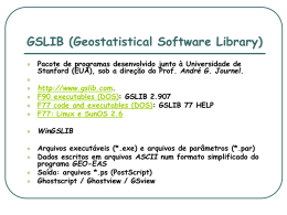 GSLIB (Geostatistical Software Library)