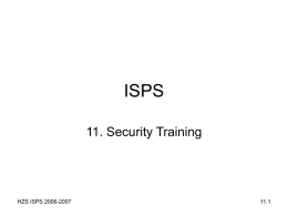ISPS - Free