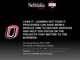 Lean IT Presentation