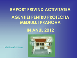 APM Prahova - Prefectura Judeţului Prahova