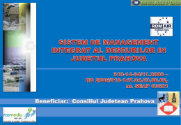 atasament - Consiliul Judetean Prahova