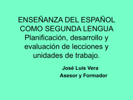 Planificaci&oacute;n de una lecci&oacute;n de euskera