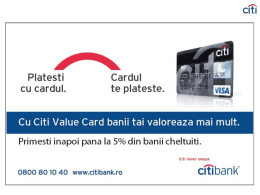 Citi Value Card