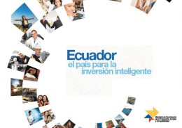 Ecuador el pais para la inversion