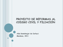 Filiación - Poder Judicial de Mendoza