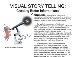 PowerPoint Presentation - VISUAL STORY TELLING: