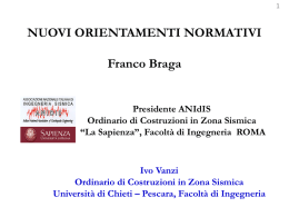 Franco Braga - Nuovi orientamenti normativi