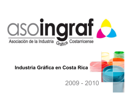 Industria Gráfica en Costa Rica